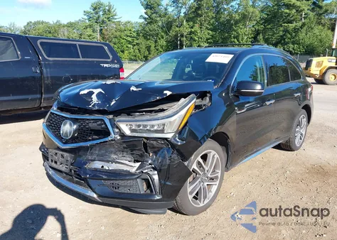 2017 Acura Mdx Advance Package из США, поврежденный, VIN 5FRYD4H85HB037159